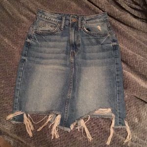 H&M denim skirt